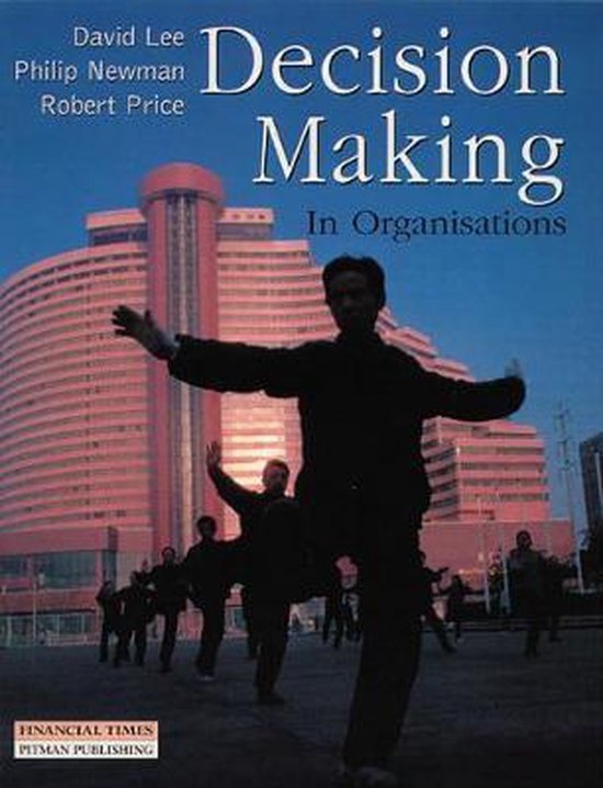 Decision Making In Organisations - cover