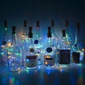 Kemme® LED Kurk Verlichting  voor in Fles - 5 STUKS - Inclusief Batterijen - Multicolour - Wijnfles Verlichting - Decoratieve Flesverliching 1 Meter - LED Flessenlicht - Partyverlichting-  Fe