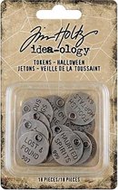 Tim Holtz Idea-ology  Tokens Halloween (TH93971)