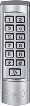 YLI YK-1268IC stand alone toegangscontrole keypad, Mifare kaartlezer, verlichting en deurbel geschikt voor buiten