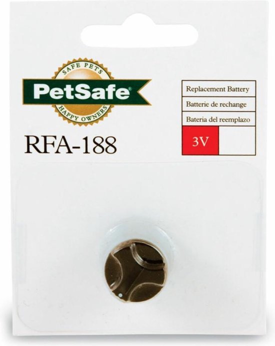 Haalbaarheid schoenen Maar Petsafe RFA 188 Blafband - Batterij voor Nano - Kleine Hond | bol.com