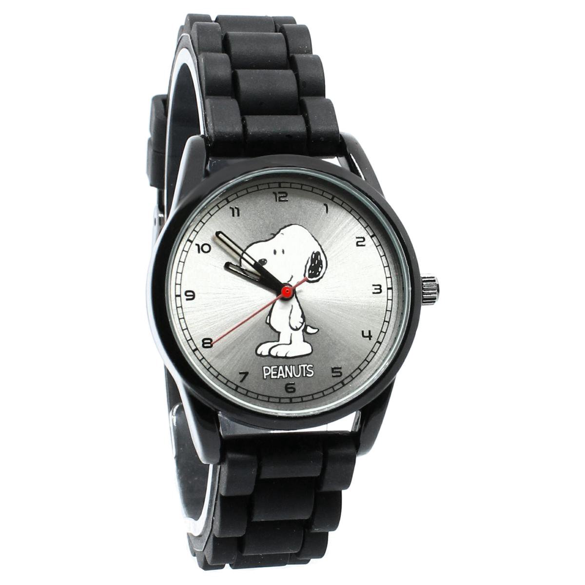 Peanuts Kids Time - Horloge 33mmØ - Zwart - Snoopy