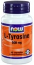 Now L-Tyrosine 500 mg Capsules 60 st