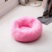 Honden/kattenmand Fluffy luxe Bed 50 cm - roze