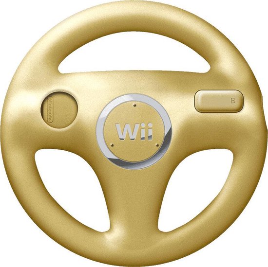 Tyggegummi Antipoison kort CLUB NINTENDO WII GOLDEN WHEEL / Wii Stuur - COLLECTABLE - Originele  Europese Versie | bol.com