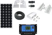 Compleet 180W Zonnepaneel set - Mono kristallijne - 12V - daglichtpaneel - Met MC4 connectoren - Voor camper, boot, caravan, accu, etc - Met Nederlandse handleiding