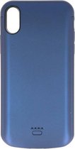 Powerbank case hoes voor Iphone XR 5000 mAh Audio Blauw