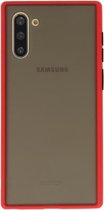 Wicked Narwal | Kleurcombinatie Hard Case voor Samsung Galaxy Note 10 Rood