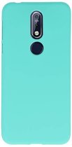 Wicked Narwal | Color TPU Hoesje voor Nokia 7.1 Turquoise