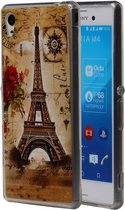 Wicked Narwal | Eiffeltoren TPU Hoesje voor sony Xperia M4 Aqua