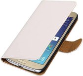 Wicked Narwal | bookstyle / book case/ wallet case Hoes voor Samsung Galaxy J2 (2016 ) J210F Wit