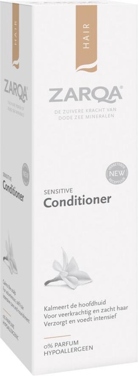 ZARQA Conditioner Sensitive (kalmeert de hoofdhuid, verzorgt en voedt intenstief) - 200ml