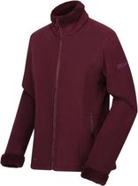 Regatta Fleecejas Brandall Dames Polyester Bordeaux Maat 52