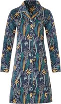 Pastunette Deluxe dames satijnen nachthemd L/M  - 44  - Blauw