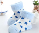 Babysokken Set van 5 paar - Blauw - 0 tot 9 maand - Babysokjes - Baby beenmode