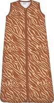 Meyco Zebra babyslaapzak gevoerd - 110 cm - camel