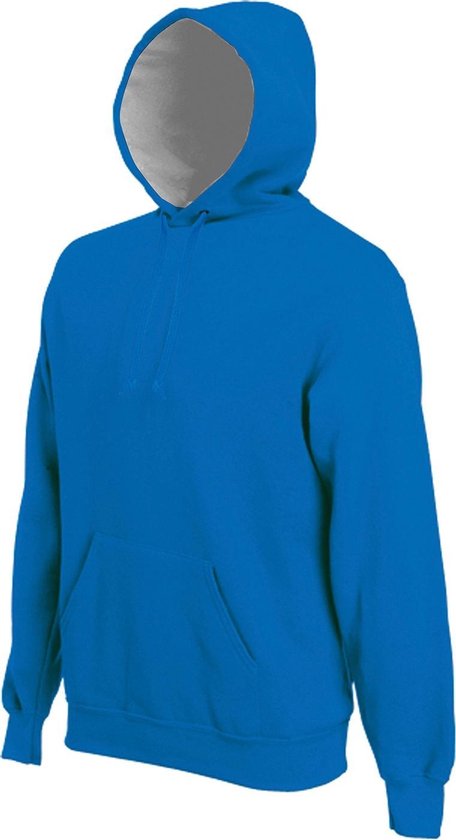 Kariban Heren Zware Contrasterende Hooded Sweatshirt / Hoodie