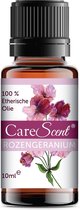 CareScent Rozen Geranium Etherische Olie | 100% Pure Rozengeranium | Essentiële Olie voor Aromatherapie | Aroma Olie | Aroma Diffuser Olie | Essential Oil - 10ml