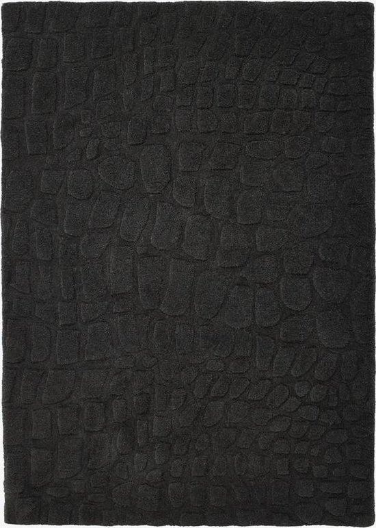 Origin Rug - Vloerkleed 'Marbles' - Zwart - 230x160 cm