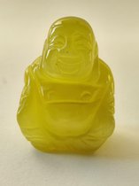 Boeddha beeld binnen| geluksbrenger | Katoog Edelsteen | geel