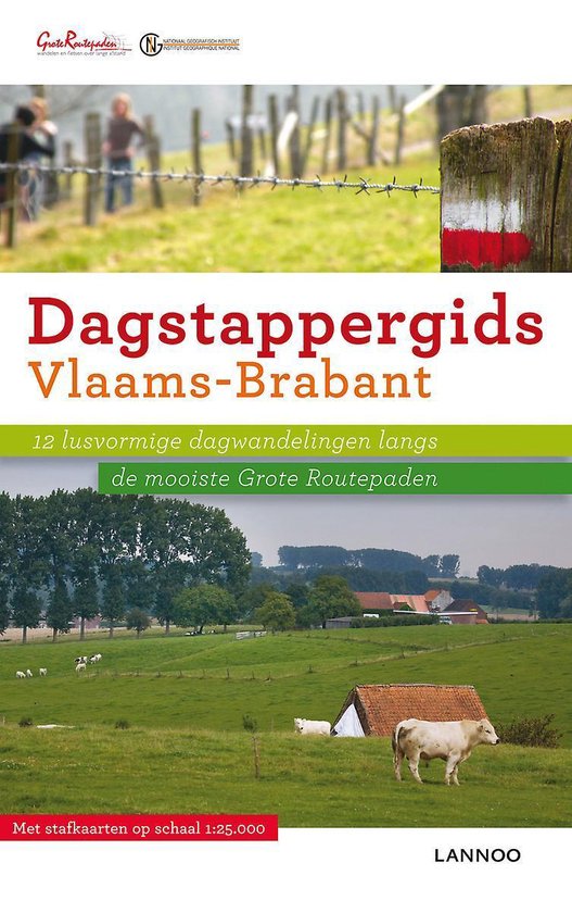 Cover van het boek 'Dagstappergids Vlaams Brabant' van  Nvt