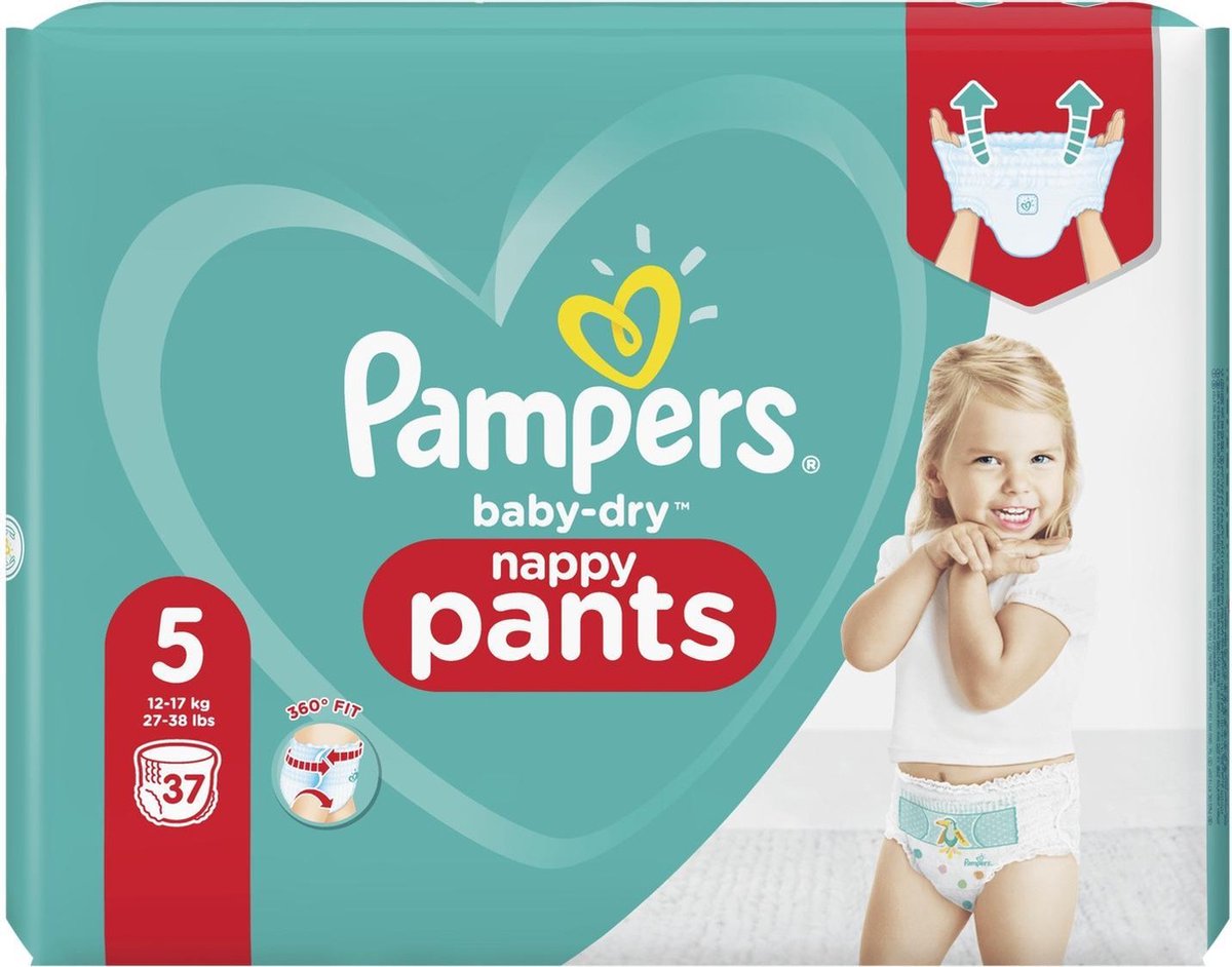 pampers-luiers-baby-dry-pants-vp-s5-37-stuks-bol
