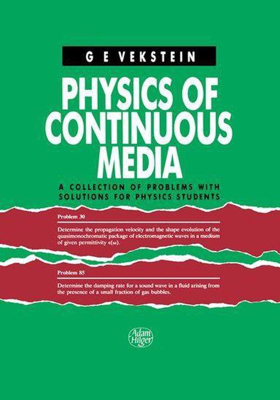 Physics of Continuous Media - cover