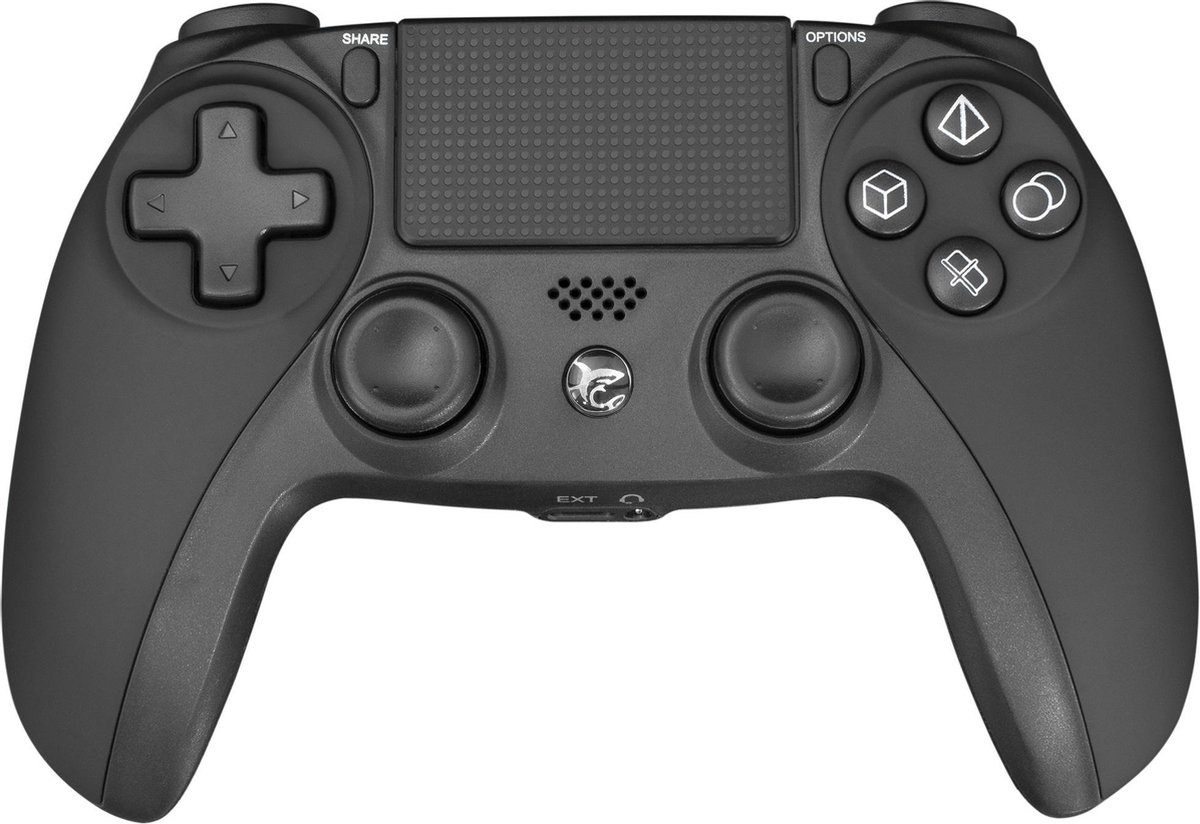 White Shark Armageddon Controller Draadloos geschikt voor PS4 - Zwart