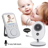 Babyfoon met camera | 2.4 inch babyphone | Babymonitor | Veilige verbinding | Terugspreken | Temperatuur | Slaapliedjes | Nachtzicht