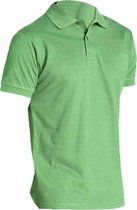 SOLS Heren Perfect Pique Korte Mouw Poloshirt (Appelgroen)