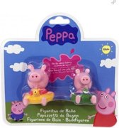 Peppa Pig en Vriendje - Creatief Badspeelgoed