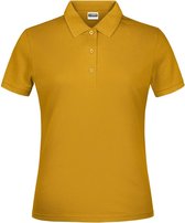 James And Nicholson Dames/dames Basic Polo Shirt (Goudgeel)