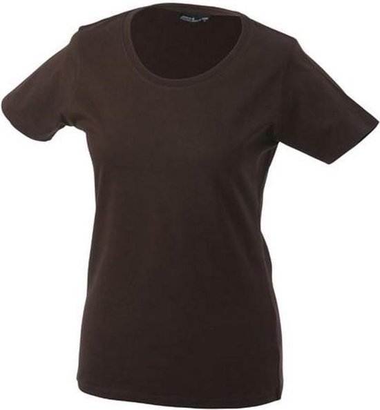 James and Nicholson T-shirt Basic / femme (marron)