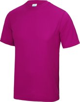 AWDis Just Cool Kids Unisex Sport T-Shirt (Heet Roze)