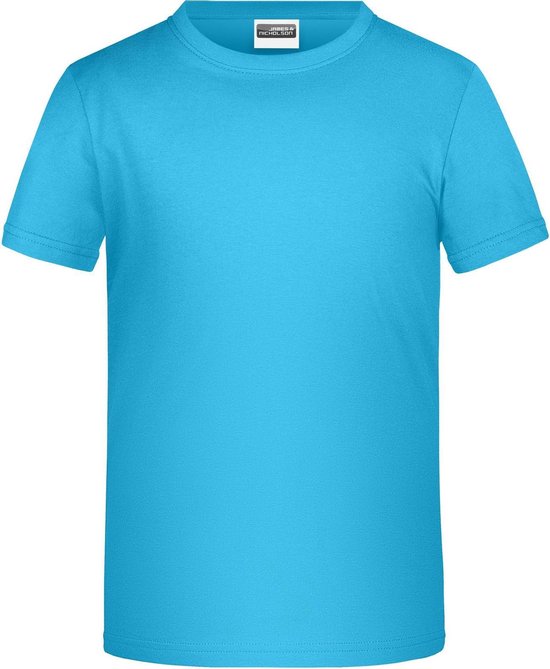 James And Nicholson Childrens Boys Basic T-Shirt (Turquoise)