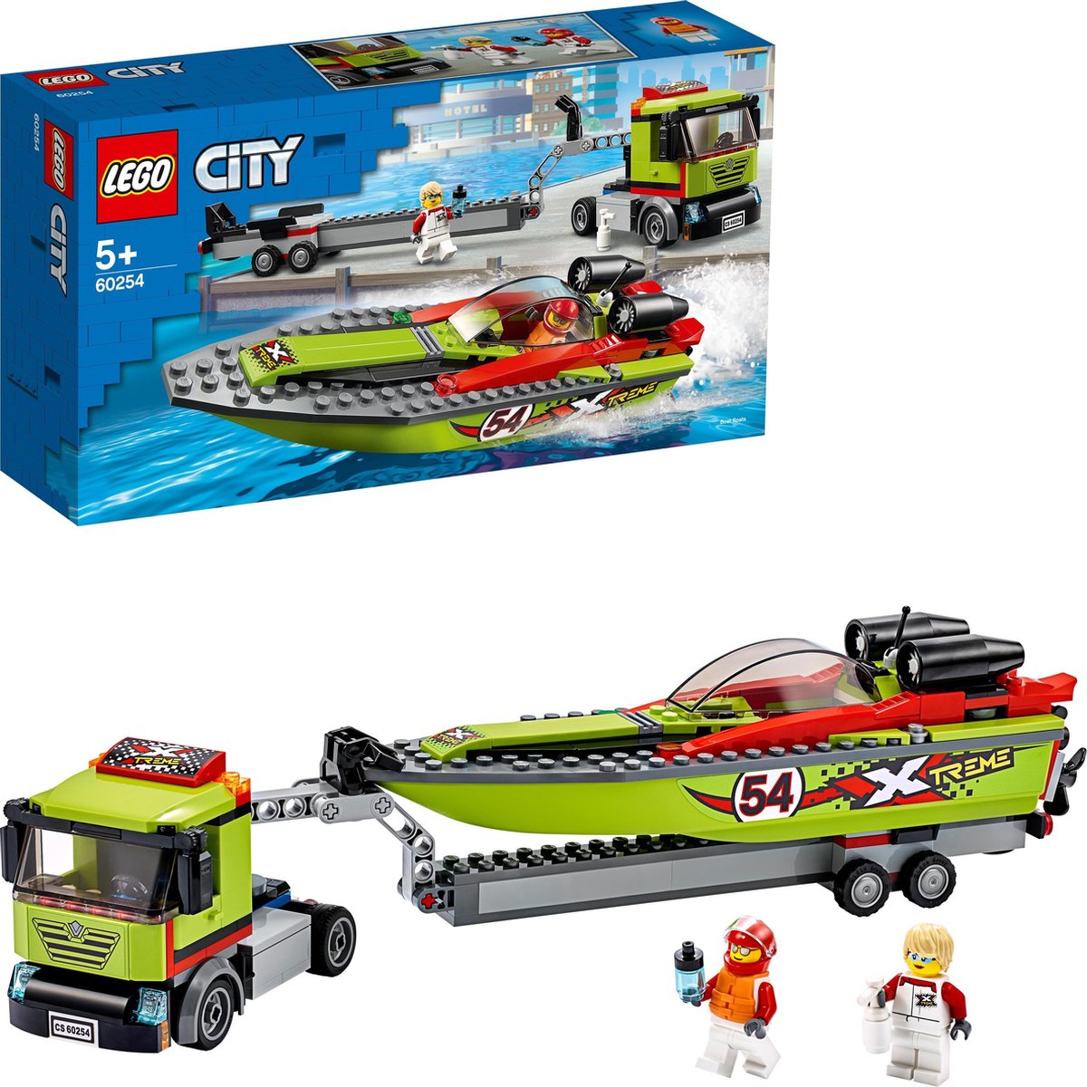 LEGO City 60253 Le camion de la marchande de glaces, Kit de