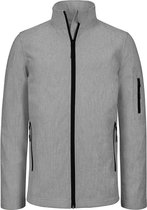 Kariban Heren Hedendaagse Softshell 3 lagen Performance Jacket (Grijs mergel)