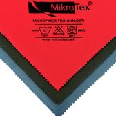 MikroTex 3 Stuks Economisch Glazendoek - Schoonmaakdoeken – Glas Doekjes - Raamdoekjes – Glass & Window Towel - Poetsdoek - 50 x 40