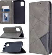 Coverup Geometric Book Case - Geschikt voor Samsung Galaxy A31 Hoesje - Grijs