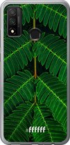 Huawei P Smart (2020) Hoesje Transparant TPU Case - Symmetric Plants #ffffff