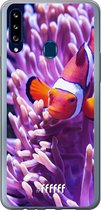 Samsung Galaxy A20s Hoesje Transparant TPU Case - Nemo #ffffff