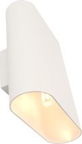 Olucia Rodigo - Moderne Up down wandlamp - Metaal - Wit