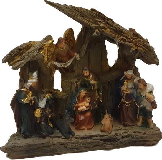 Beleef het kerstverhaal met kerststal figuren
