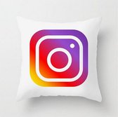 Kussenhoes met Social media Instagram logo (500005)