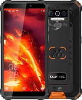 Oukitel WP5 Pro 14 cm (5.5") 4 Go 64 Go Double SIM 4G USB Type-C Noir, Orange Android 10.0 8000 mAh