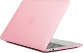 Hardcover Case Cover Geschikt Voor Apple Macbook Pro 16 Inch 2019/2020 (A2141) Hard Shell Hoes - Notebook Sleeve Skin Protector - Roze