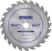 Irwin Cirkelzaagblad voor Hout | Construction | Ø 180mm Asgat 30mm 24T - 1897195