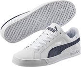 PUMA Smash Vulc Heren Sneakers - white-peacoat - Maat 44