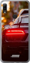 Huawei Y6 (2019) Hoesje Transparant TPU Case - Audi R8 Back #ffffff