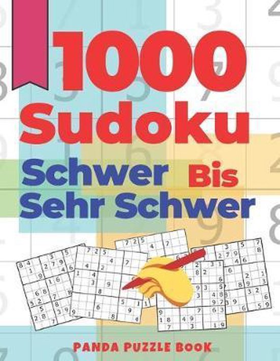 1000 Sudoku Schwer Bis Sehr Schwer Panda Puzzle Book 9798638672676 Boeken 7517